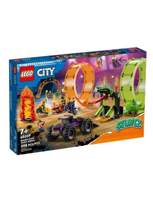 60339 Lego City - Çift Çemberli Gösteri Arenası 598 Parça +7 Yaş