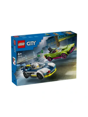 60415 Lego® City Polis Arabası Ve Spor Araba Takibi 213 Parça +6 Yaş