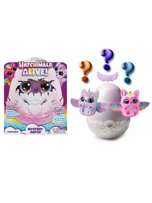 6069132 Hatchimals Alive Secret Hatch Pufficorn