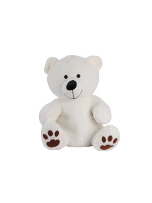 6183 60 Cm Oturan Ayı Ekru