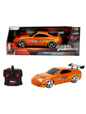 6494 Sun-sım-jda-rc Araba 116 Fast Furıous Brıans Toyota Supra Ff 3 7v Usb 2