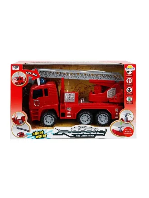 66110 Maxx Wheels Sesli Ve Işıklı Su Fışkırtan İtfaiye Aracı 24 Cm