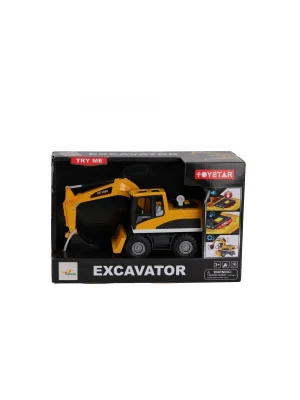 666-60r 1 14 Pilli Işıklı İş Makinesi Seti