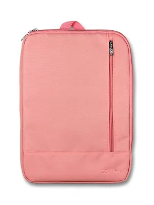 ÜMİT - 4270 - CENNEC DİKEY PEMBE LAPTOP ÇANTASI