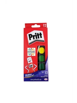 PRİTT 12 RENK SULU BOYA KÜÇÜK 1048082