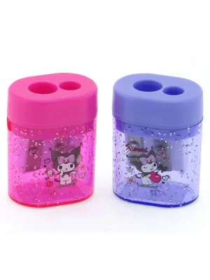 Kuromi 590161 Çöp Hazneli Çift Gözlü Kalemtıraş