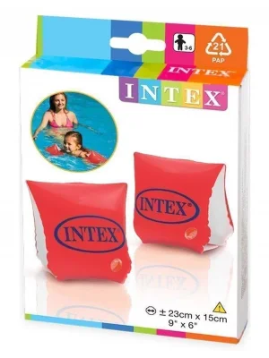 IK58642 İntex Kırmızı Kolluk 23x15 cm