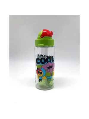 GIPTA K222027 KRAL ŞAKİR DESENLİ PİPETLİ TRİTAN MATARA 500CC