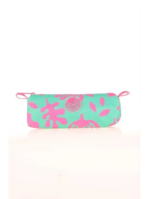 KAUKKO TRIANGLE FAVORITE KALEM ÇANTASI (MINT CORAL