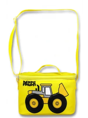 Sarı Dozer Erkek Beslenme Çantası - Termal Astarlı