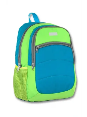 Ümit Çanta Cennec Ortaokul Kolej Lise ve Günlük Sırt Çantası - Mavi-Yeşil - Kız ve Erkek