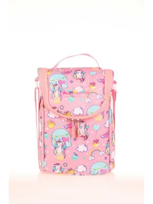 Kids Beslenme Çantası Aynalı Taşlı Unicorn L7136
