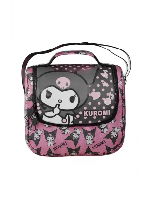 Desenli Pembe Beslenme Çantası 3162