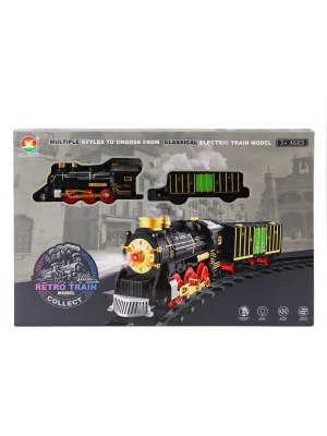 699-69a Sesli Işıklı Şarjlı Dumanlı Tren Seti -karsan Oyuncak