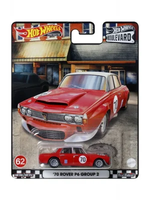 Hot Wheels Premium Boulevard 70 Rover P6 Group 2 Hcr00