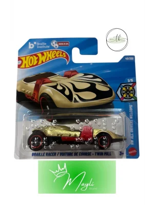 All Drivers Welcome Braille Racer / Voiture De Course - Twin Mill 1/64 ölçek 40/250 JJJ11-N521 2026