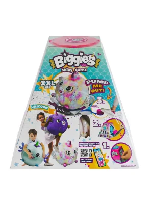 72292 Peluş Biggies Shinycorns Rainbow Unicorn Size Xxl