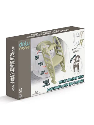 7243 Merdiven Klozet Adaptörü Stone Gri -dolu Oyuncak