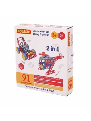 72986 Mucit 2si 1 Arada İnşa Seti 91 Parça -polesie