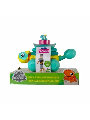 73410 Tomy Toomies Jurassic World Diz Ve Çek Anki +12 Ay