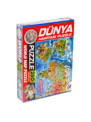 7375 Dünya Kültür Haritası Puzzle -totteriq