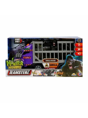 74641  Sesli Ve Işıklı Motorize Araba Goril Kurtarıcısı -sunman