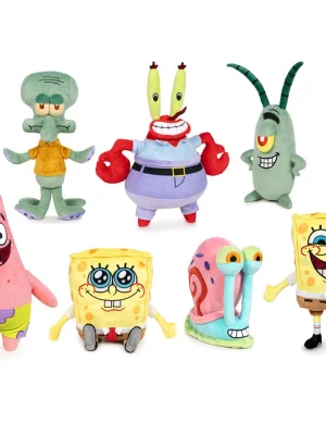 760025633 Spongebob Serisi Sostenible Peluş 30 Cm (7 Asorti)