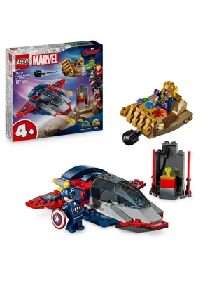 76319 Lego Marvel Kaptan Amerika Thanosa Karşı 107parça +4 Yaş