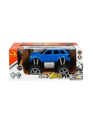 80012 1:18 Uzaktan Kumandalı Jumbo Wheels Usb Şarjlı Araba