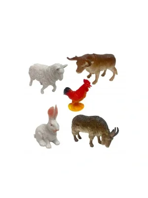 828-13 Pvc De 6lı Çiftlik Hayvanları 72