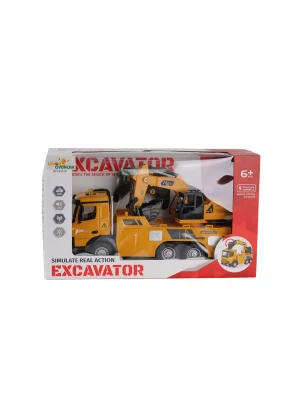 93315 Şarjlı Kumandalı 9 Kanallı İş Makinesi