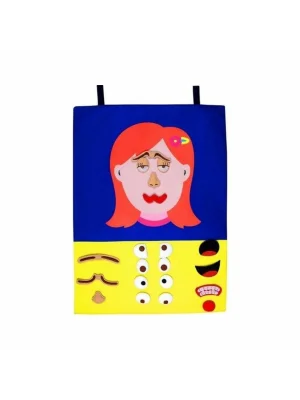 And-5122 Cırtlı Kız Yüz Pano