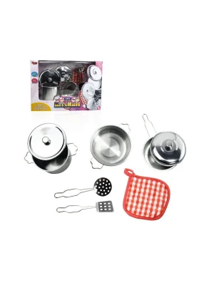 Atf-1818-a 8 Parça Çelik Tencere Tava Set