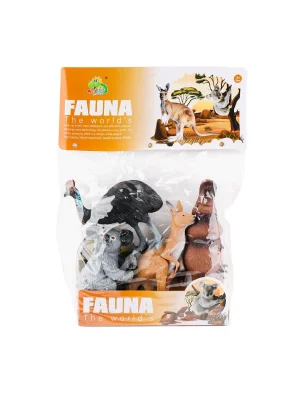 Az7-007 Pvc Vahşi Hayvan Seti 4lü -kidmar Oyuncak