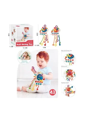 Bıb68859-vardem Duyusal Montessori Oyuncaklar  Toplu-çekme İpli