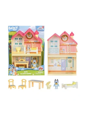Bluey 17614 Bluey Mini Ev Ve Figür Oyun Seti