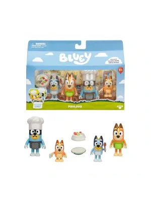 Bluey/18915 Bluey 4lü Figür Set Asorti