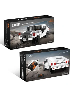 C55022w Cada Humvee Jeep Blok Seti 328 Parça-vagon Life