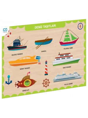 Caahs-3201 Cames Ahşap Deniz Taşıtları Bul-tak