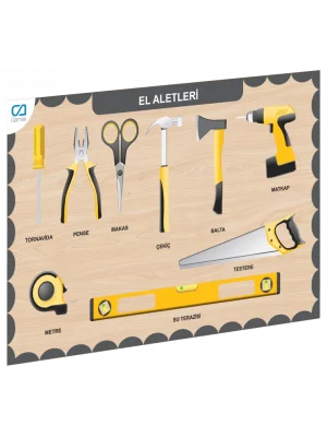 Caahs-3210 Ca Games Ahşap El Aletleri Bul-tak
