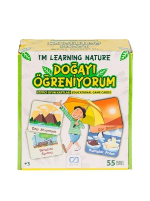 Caegt-5053 Doğayı Öğreniyorum Eğitici Oyun Kartları -ca Games