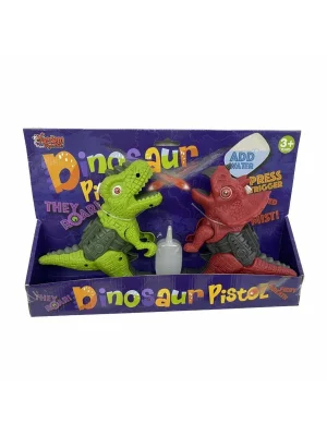 Ctf-135-2 Asortili Kartela Sesli Işık Buhar Çıkartan 2li Dinazor - Vardem Oyuncak