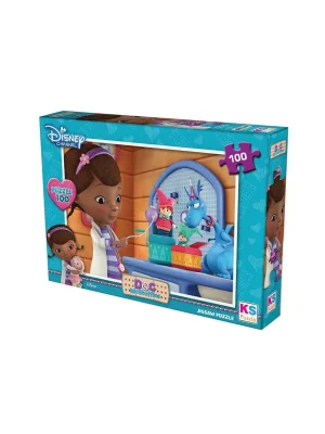Doc714 Doc Mcstuffins 100 Parça Puzzle -ks Puzzle
