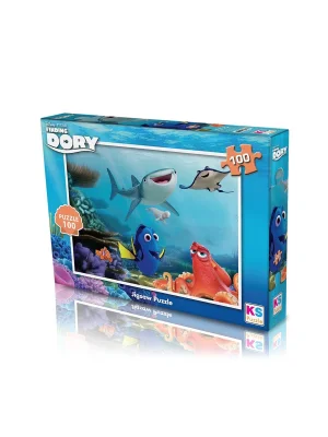 Dr714 Finding Dory 100 Parça Puzzle -ks Puzzle