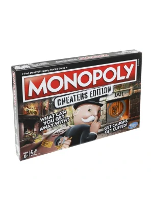 E1871 Hasbro Gaming - Monopoly Cheaters Edition +8 Yaş
