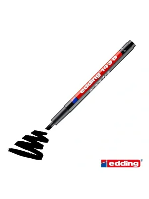 Edding Permanent Asetat Kalemi 143B Siyah