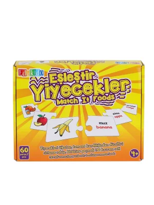 Edu-1002 Eşleştir Yiyecekler -chiva
