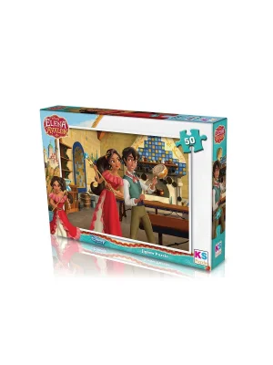 Eln709 Disney  Elena 50 Parça Puzzle -ks