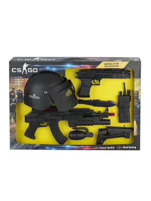 Er-120m Cs Go Kask Ve Silah Oyun Seti -erdem Oyuncak