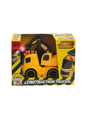 Er-241 Fast Wheels İnşaat Araçları Kepçeli Kamyon -erdem Oyuncak